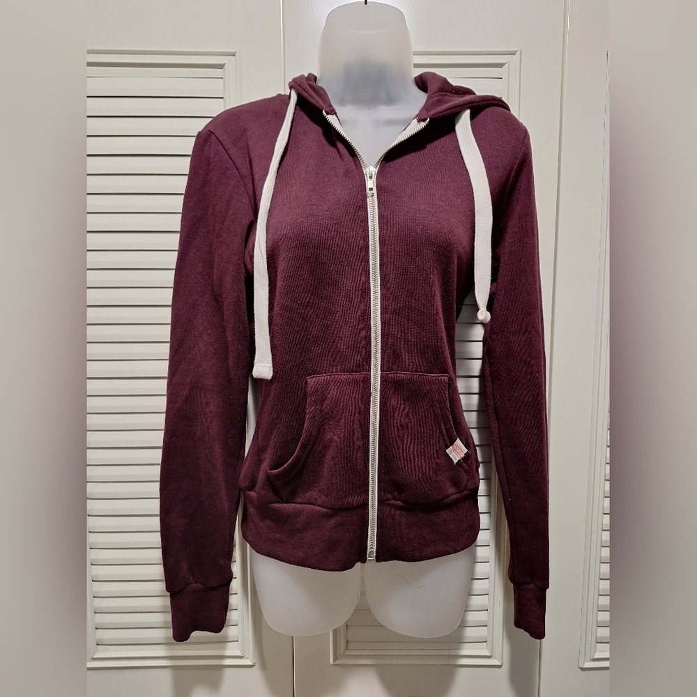 Maroon Drawstring Hoodie